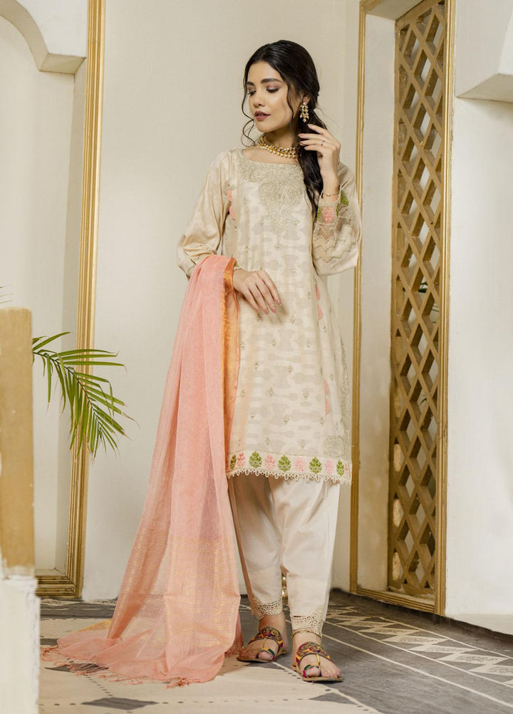 Maroon by Iqra Chaudhry Luxury Pret  Lawn 3 Piece Suit Fareeba