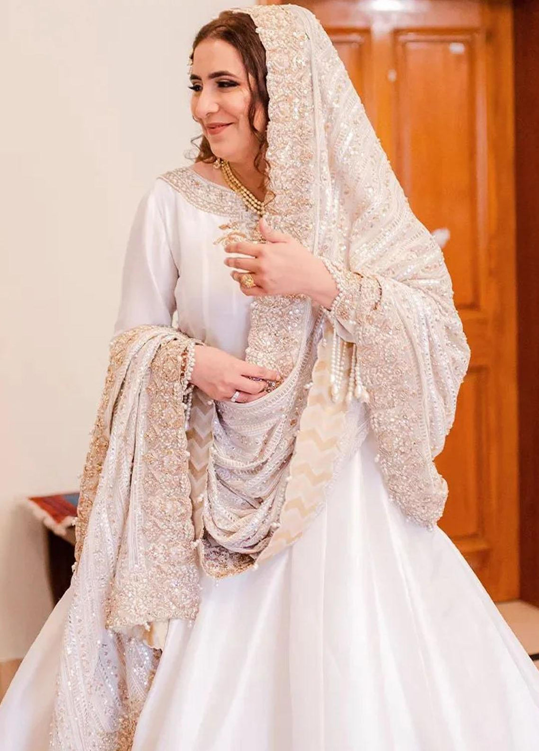 Maroon by Iqra Chaudhry Pret Embroidered Raw Silk 3 Piece Suit Dur-E- Shehwar