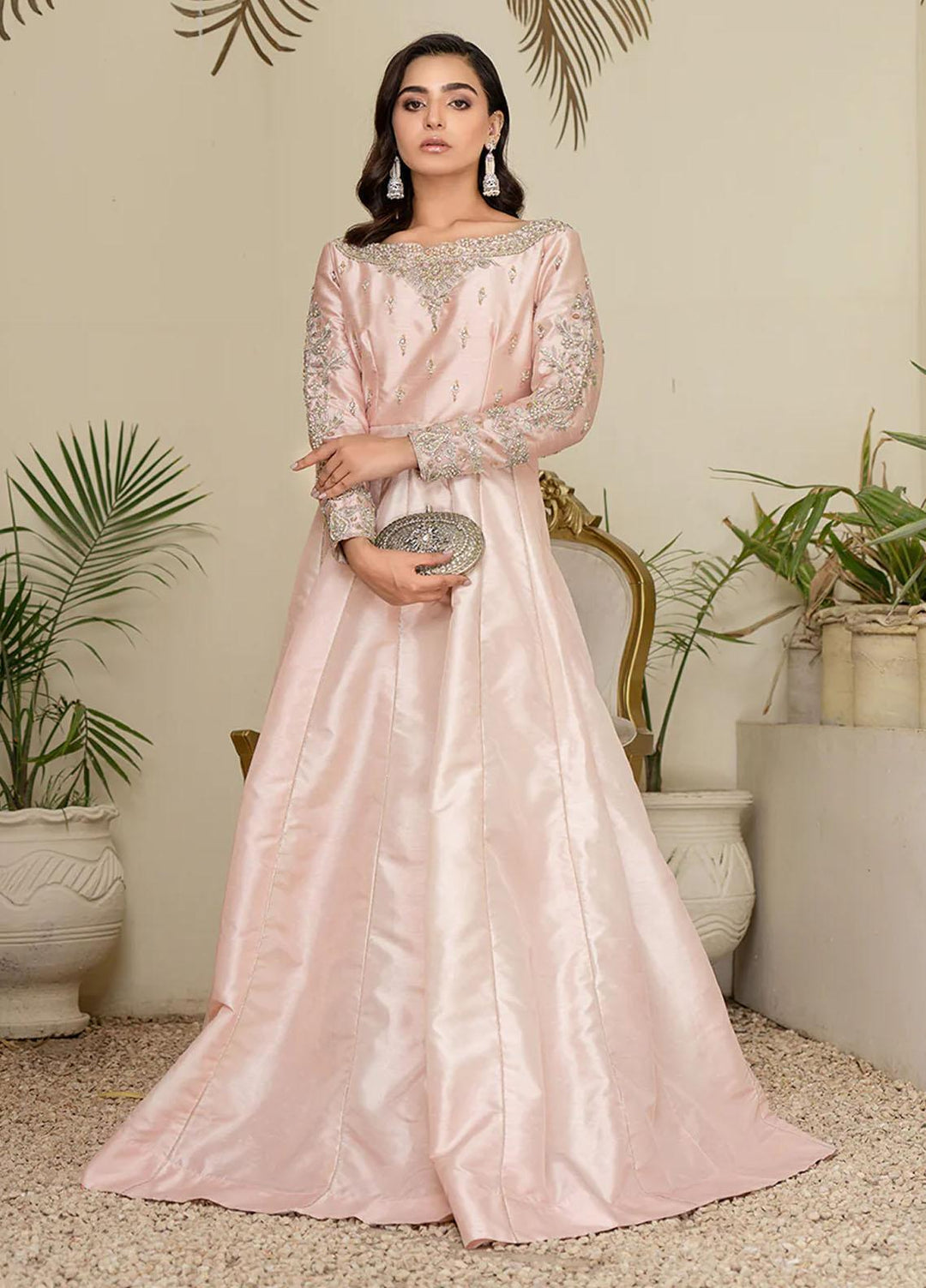 Maroon by Iqra Chaudhry Pret Embroidered Raw Silk 3 Piece Suit Fiercely Frenzy