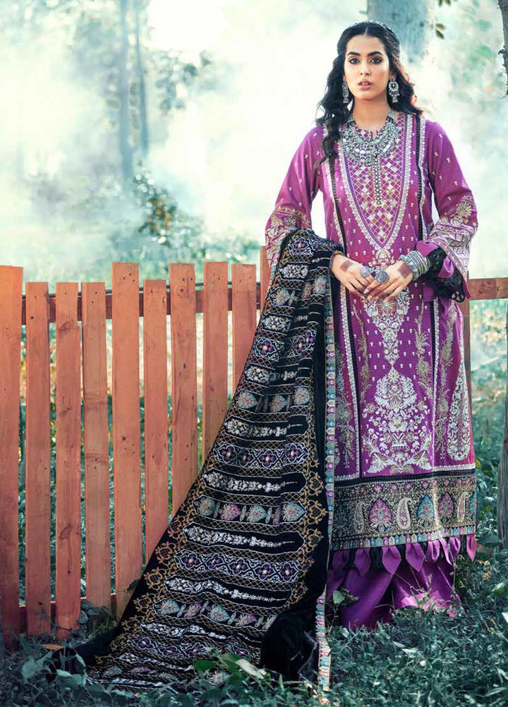 Maryam Hussain Embroidered Khaddar Suits Unstitched 3 Piece MH21W 05 Tribal - Winter Collection