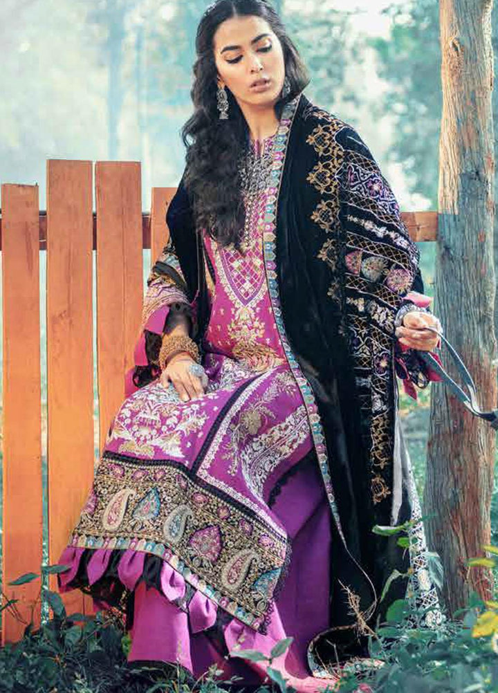 Maryam Hussain Embroidered Khaddar Suits Unstitched 3 Piece MH21W 05 Tribal - Winter Collection