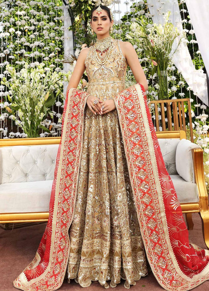 Maryum N Maria Luxury Pret Embroidered Net 3 Piece Suit PASSION FLING (MBM-0013)