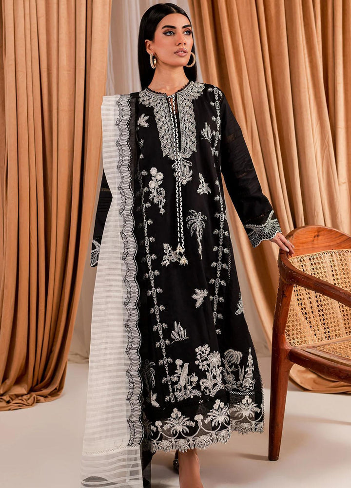 Maryum N Maria Embroidered Lawn Suits Unstitched 3 Piece MNM23AC MLFD159 Diba - Summer Collection