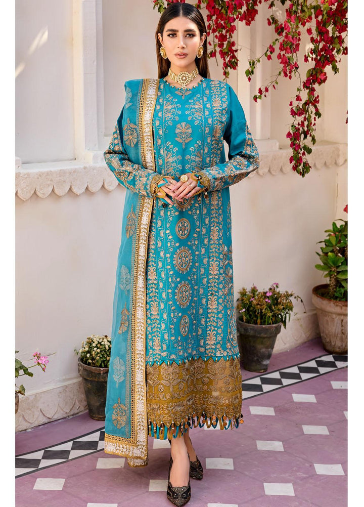 Eid e Nobahar By Maryum N Maria Embroidered Lawn Suits Unstitched 3 Piece MNM23EN MLFD-091 THANKFUL - Luxury Summer Collection