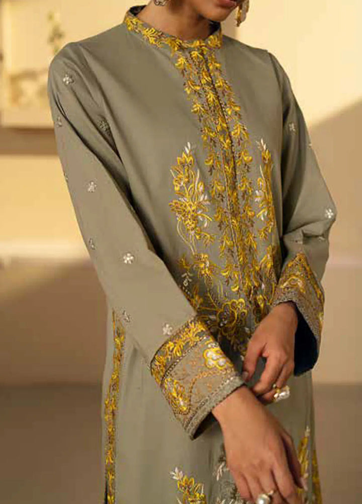 Maryum N Maria Embroidered Lawn Suit Unstitched 3 Piece MNM24EA Rada - Luxury Collection