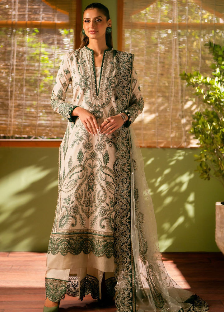 Maryum N Maria Embroidered Lawn Suit Unstitched 3 Piece MNM24LL2 MS24552 Nubia - Luxury Summer Collection