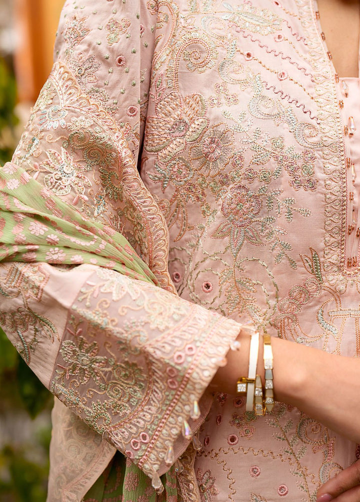 Maryum N Maria Embroidered Lawn Suit Unstitched 3 Piece MNM24LL2 MS24558 Bennu - Luxury Summer Collection