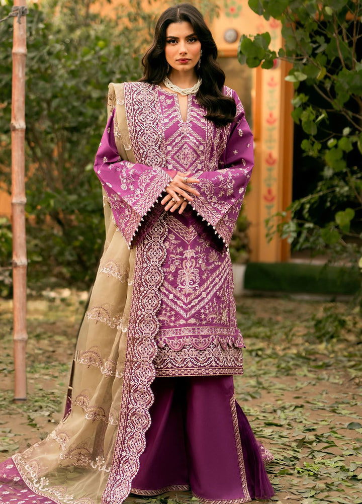 Maryum N Maria Embroidered Lawn Suit Unstitched 3 Piece MNM24LL2 MS24562 Nane - Luxury Summer Collection