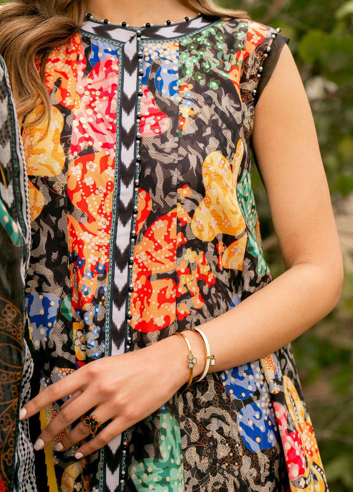 Maryum N Maria Embroidered Lawn Suit Unstitched 3 Piece MNM24LL2 MS24580 Femi - Luxury Summer Collection