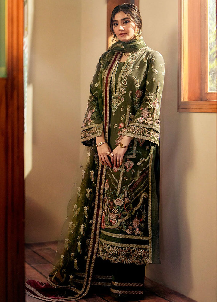 Maryum N Maria Embroidered Lawn Suits Unstitched 3 Piece MNM24LL MS24-565 Amira - Summer Collection