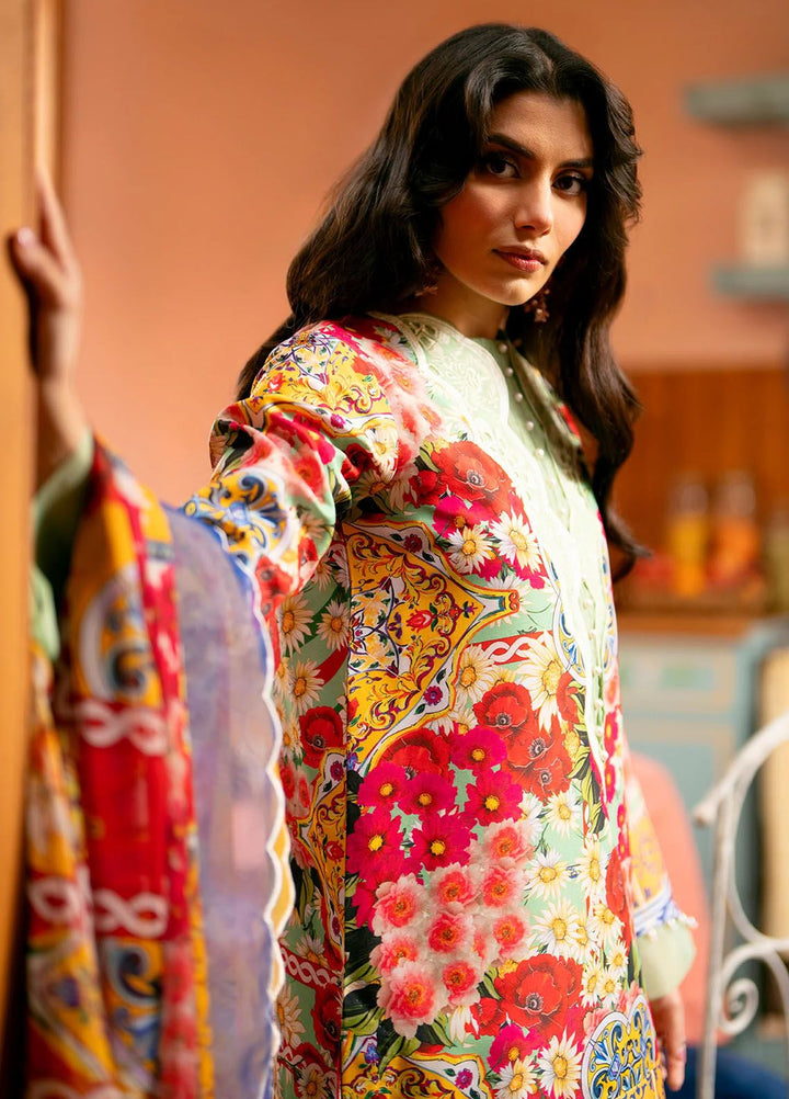 Maryum N Maria Embroidered Raw Silk Suits Unstitched 3 Piece MNM24LL MS24-573 Ana - Summer Collection