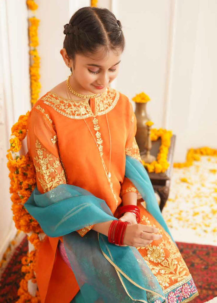 Maryum N Maria Organza Embroidered 3 Piece Suit for Girls - MNM21K MKD 17