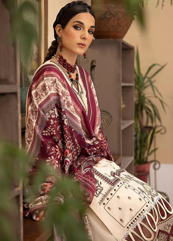 Masakali By Mahnur Embroidered Crepe Suits Unstitched 3 Piece MN23MSK D-02 B - Winter Collection