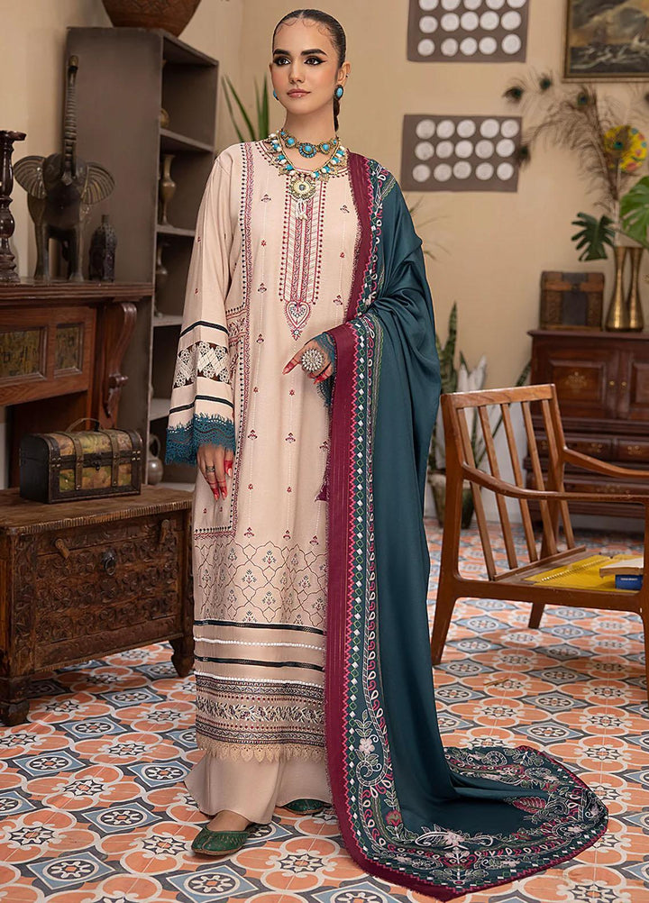 Masakali By Mahnur Embroidered Crepe Suits Unstitched 3 Piece MN23MSK D-04 A - Winter Collection
