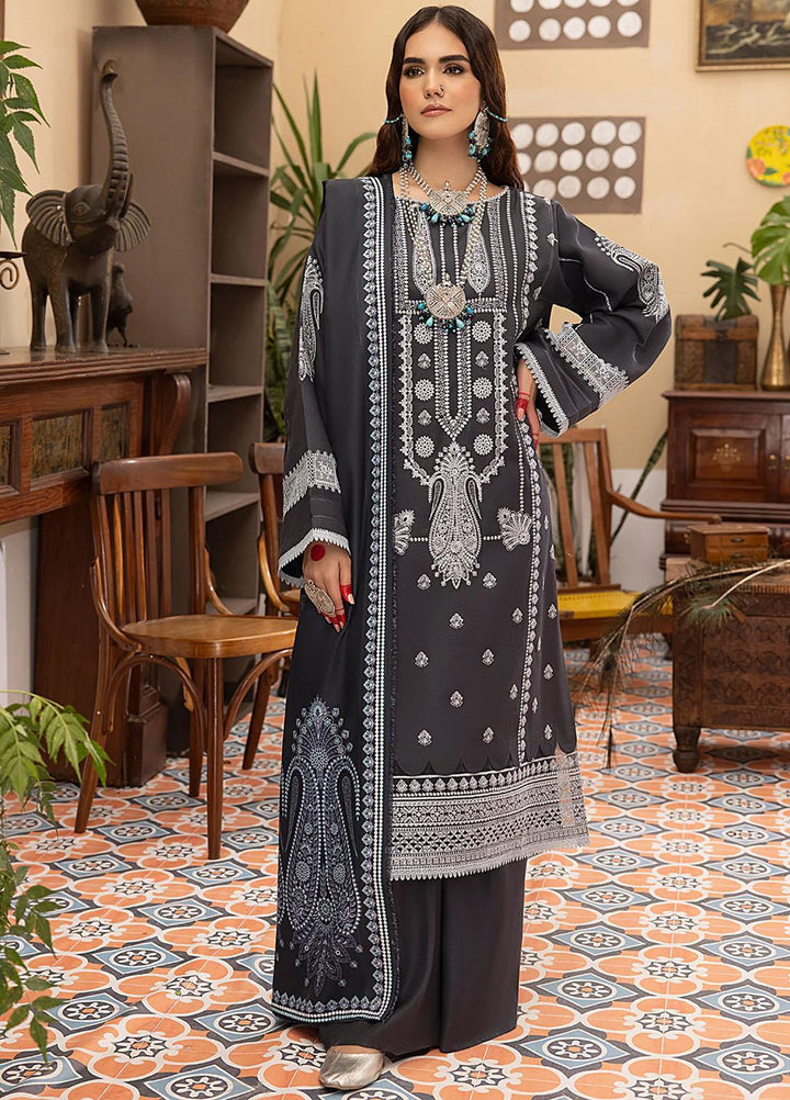 Masakali By Mahnur Embroidered Crepe Suits Unstitched 3 Piece MN23MSK D-05 B - Winter Collection