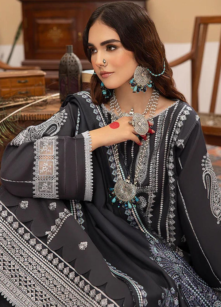 Masakali By Mahnur Embroidered Crepe Suits Unstitched 3 Piece MN23MSK D-05 B - Winter Collection