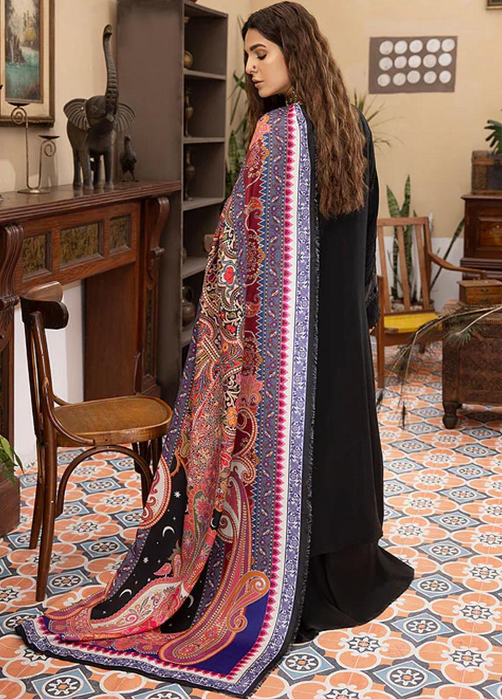 Masakali By Mahnur Embroidered Crepe Suits Unstitched 3 Piece MN23MSK D-06 A - Winter Collection