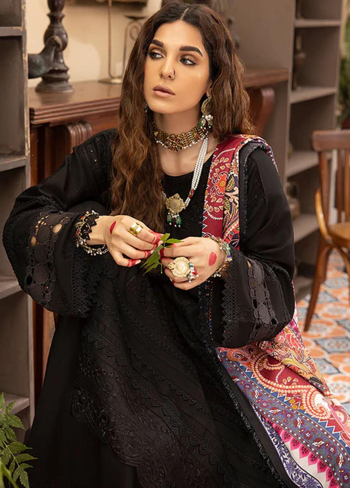 Masakali By Mahnur Embroidered Crepe Suits Unstitched 3 Piece MN23MSK D-06 A - Winter Collection