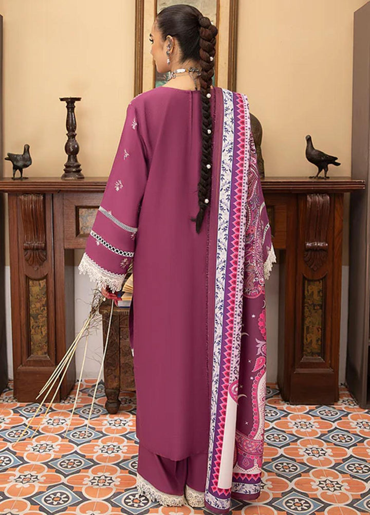 Masakali By Mahnur Embroidered Crepe Suits Unstitched 3 Piece MN23MSK D-06 B - Winter Collection