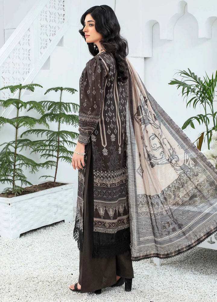 Mashaal By Feroza Printed Lawn Suits Unstitched 3 Piece FZ24M D-07 - Summer Collection