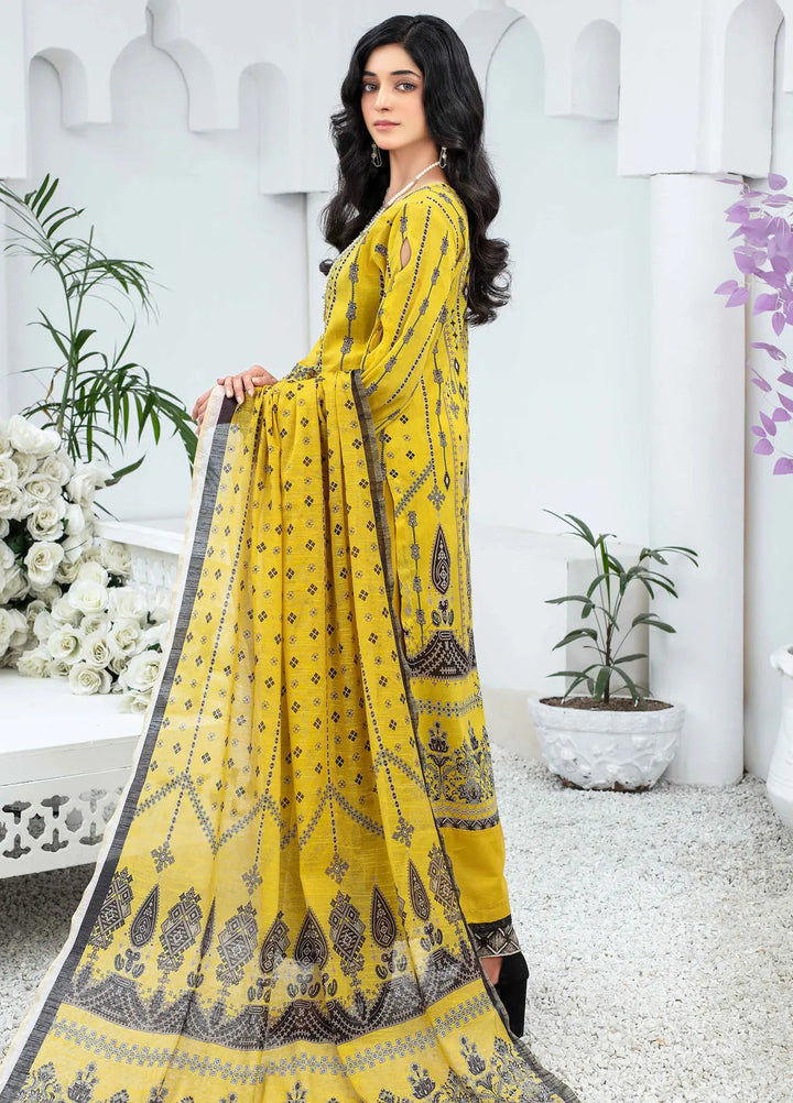 Mashaal By Feroza Printed Lawn Suits Unstitched 3 Piece FZ24M D-12 - Summer Collection