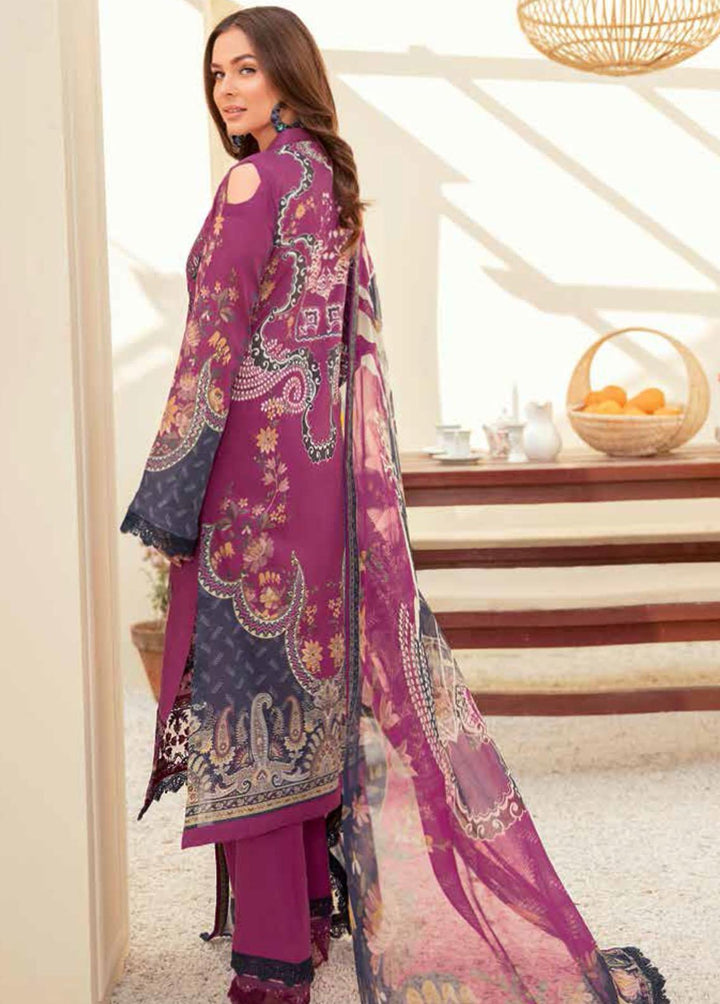Mashaal by Ramsha Embroidered Lawn Suits Unstitched 3 Piece RSH22-ML3 L-311 - Luxury Collection