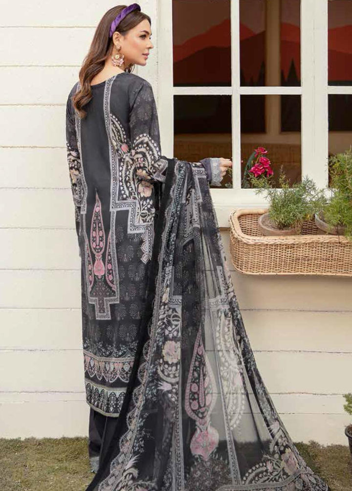 Mashaal by Ramsha Embroidered Lawn Suits Unstitched 3 Piece RSH22-ML3 L-312 - Luxury Collection