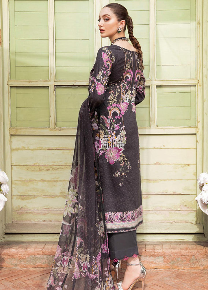 Mashaal by Ramsha Embroidered Lawn Suits Unstitched 3 Piece RSH22-ML5 L-503 - Luxury Collection