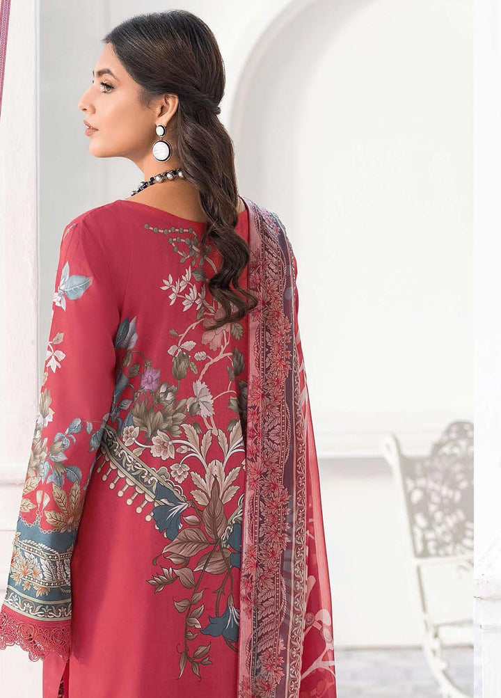 Mashaal by Ramsha Embroidered Lawn Suits Unstitched 3 Piece RSH23-ML6 L-604 - Luxury Collection