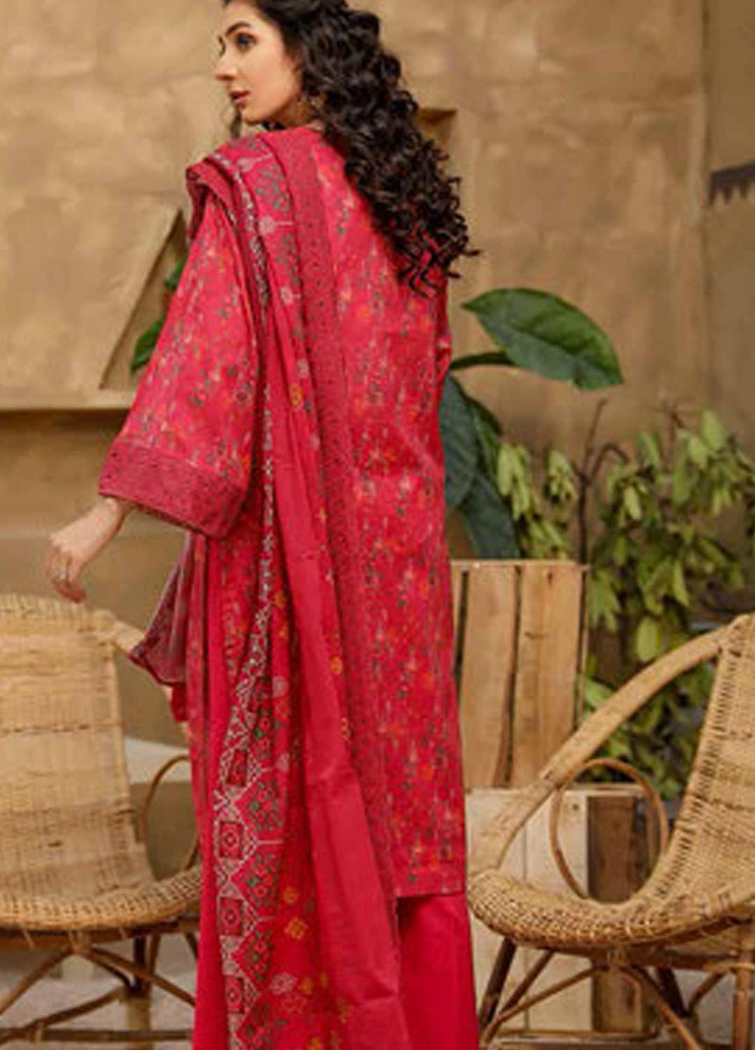 Mashal by Riaz Arts Embroidered Lawn Suits Unstitched 3 Piece RA21MH ML-01 - Summer Collection