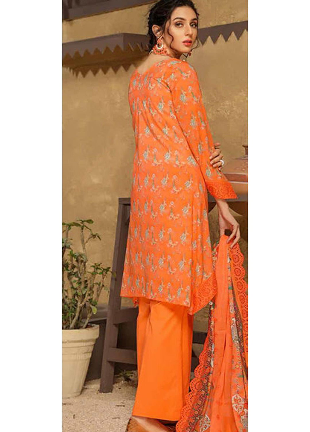 Mashal by Riaz Arts Embroidered Lawn Suits Unstitched 3 Piece RA21MH ML-05 - Summer Collection