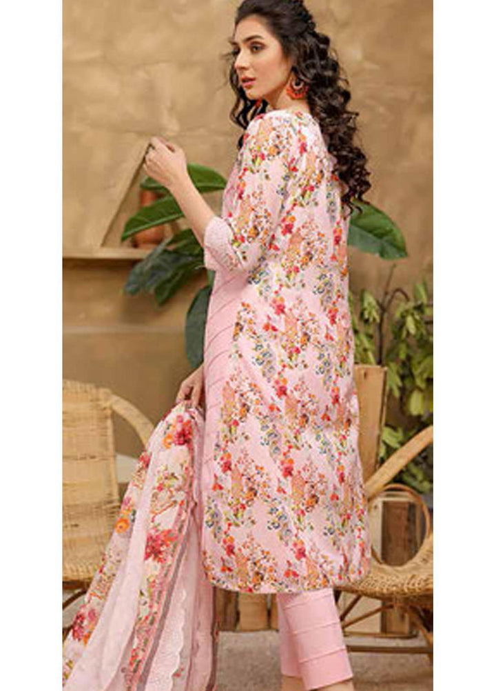 Mashal by Riaz Arts Embroidered Lawn Suits Unstitched 3 Piece RA21MH ML-06 - Summer Collection