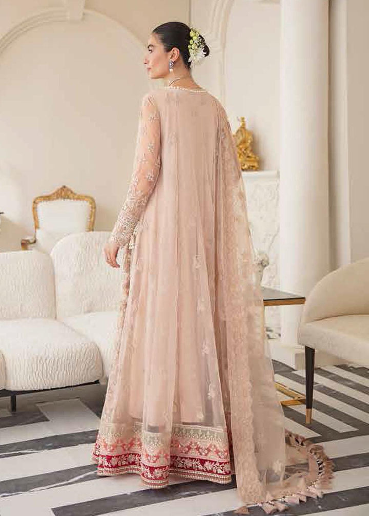 Mashal-e-Mahtaab By Serene Embroidered Net Suits Unstitched 3 Piece S-1055 Tammnah-e-Kham - Summer Collection