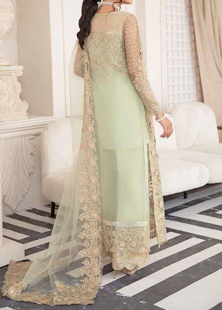 Mashal-e-Mahtaab By Serene Embroidered Organza Suits Unstitched 3 Piece S-1057 Sardast - Summer Collection