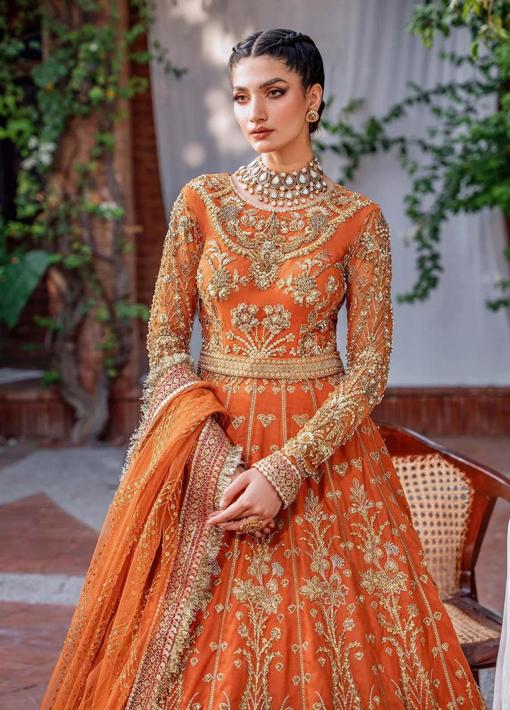 Mastani By Akbar Aslam Embroidered Net Suits Unstitched 3 Piece AA23MS 1489 Mahjabeen - Wedding Collection