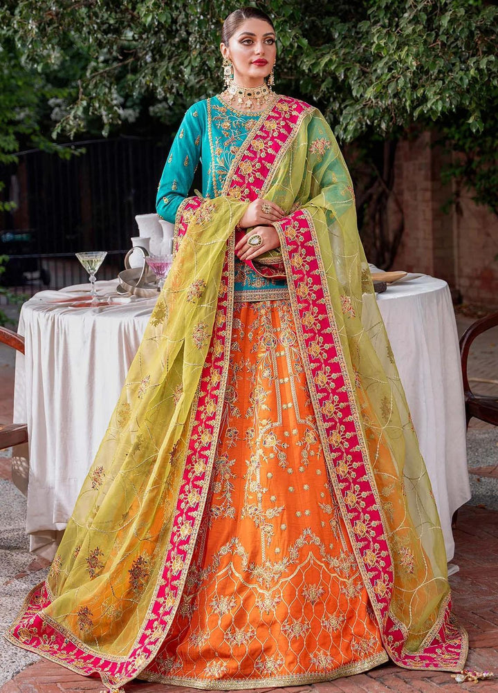 Mastani By Akbar Aslam Embroidered Raw Silk Suits Unstitched 3 Piece AA23MS 1492 Maahru - Wedding Collection