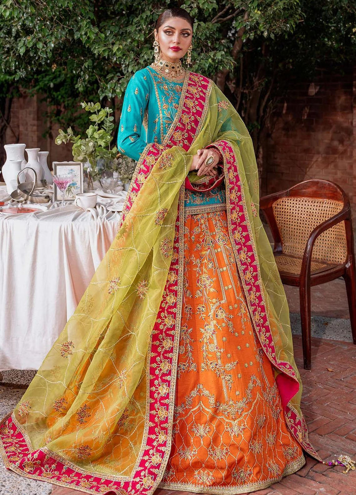 Mastani By Akbar Aslam Embroidered Raw Silk Suits Unstitched 3 Piece AA23MS 1492 Maahru - Wedding Collection
