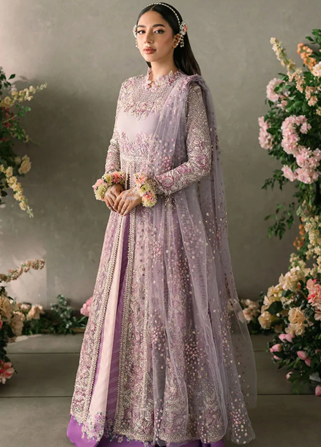 Mastani by Mushq Embroidered Chiffon Suits Unstitched 4 Piece MQ24MT MCH-01 Alyana - Luxury Collection