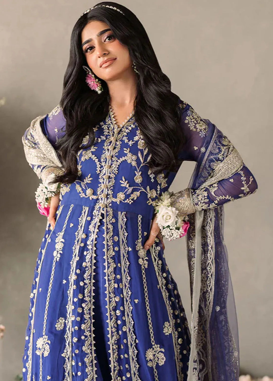 Mastani by Mushq Embroidered Chiffon Suits Unstitched 4 Piece MQ24MT MCH-04 Sehar - Luxury Collection