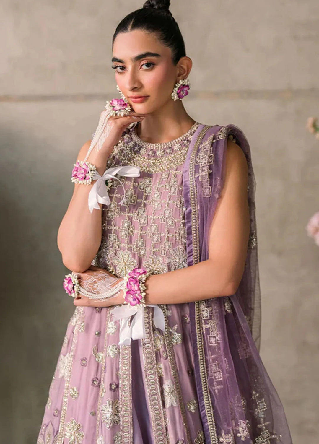 Mastani by Mushq Embroidered Chiffon Suits Unstitched 4 Piece MQ24MT MCH-05 Sana - Luxury Collection