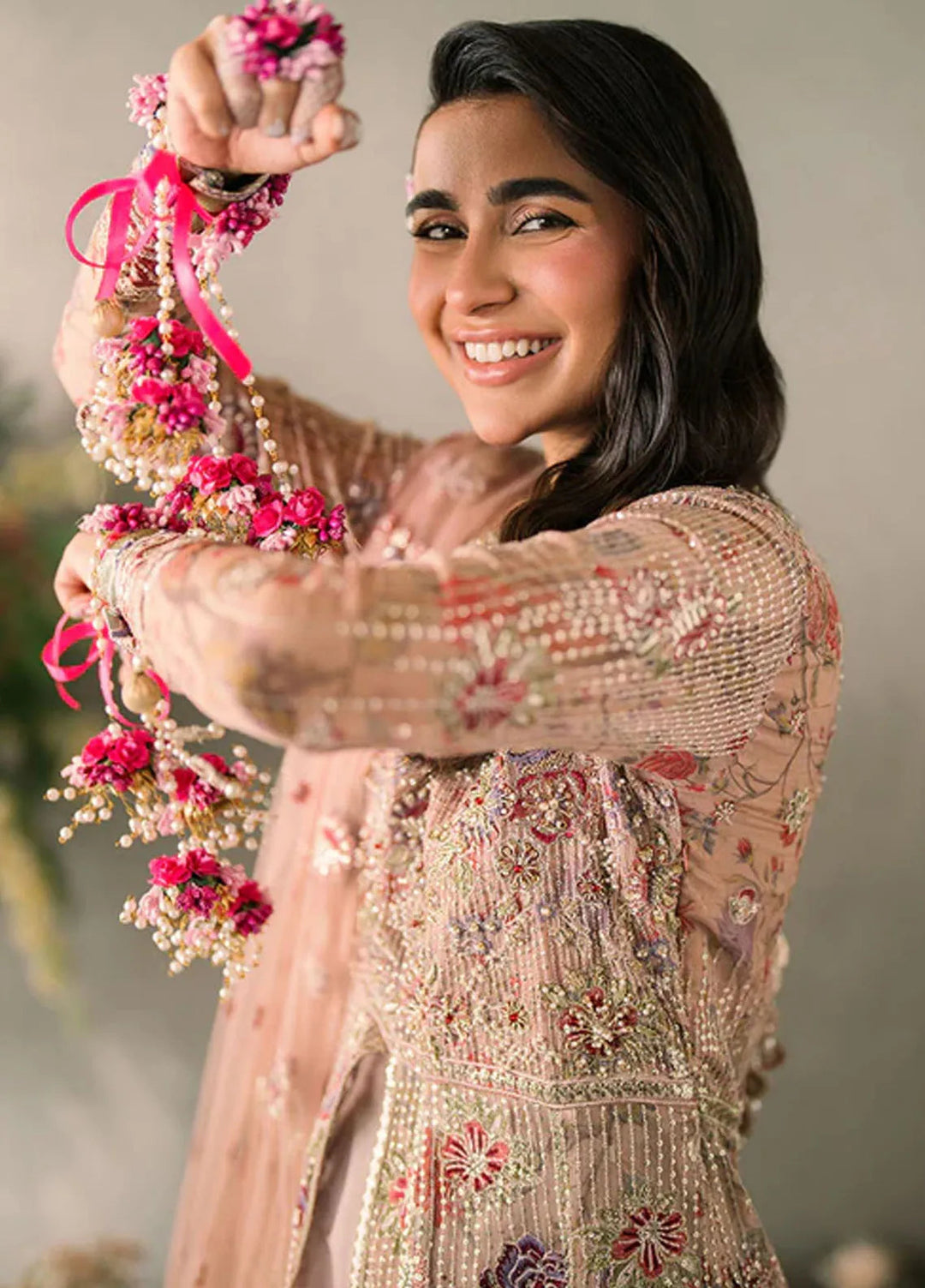 Mastani by Mushq Embroidered Chiffon Suits Unstitched 4 Piece MQ24MT MCH-07 Sona - Luxury Collection