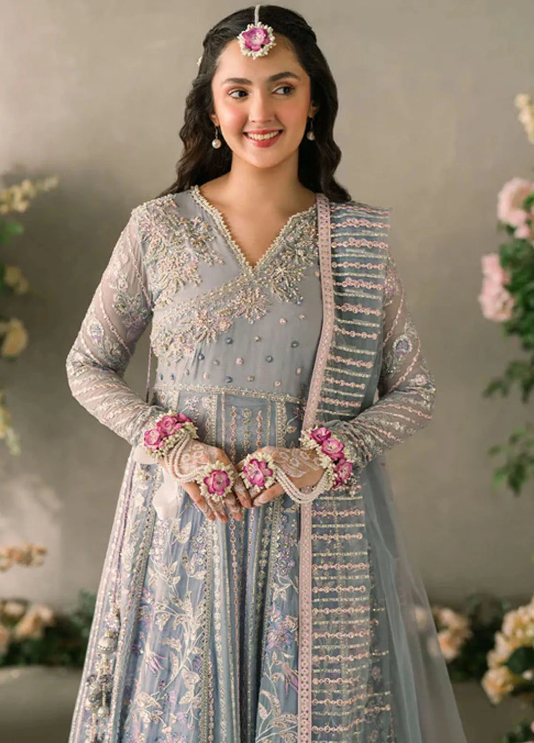 Mastani by Mushq Embroidered Chiffon Suits Unstitched 4 Piece MQ24MT MCH-09 Ezza - Luxury Collection