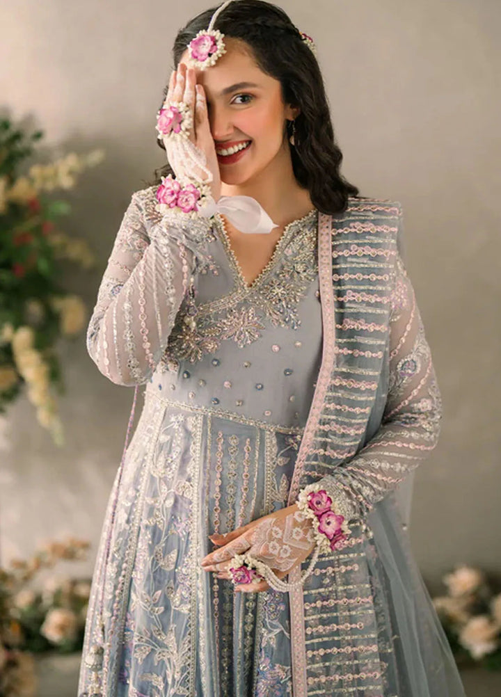 Mastani by Mushq Embroidered Chiffon Suits Unstitched 4 Piece MQ24MT MCH-09 Ezza - Luxury Collection