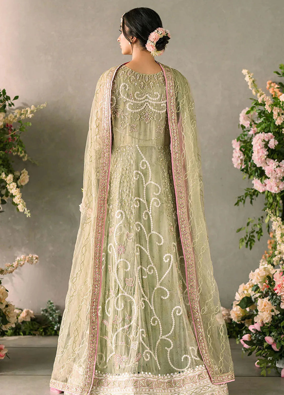 Mastani by Mushq Embroidered Chiffon Suits Unstitched 4 Piece MQ24MT MCH-10 Namar - Luxury Collection