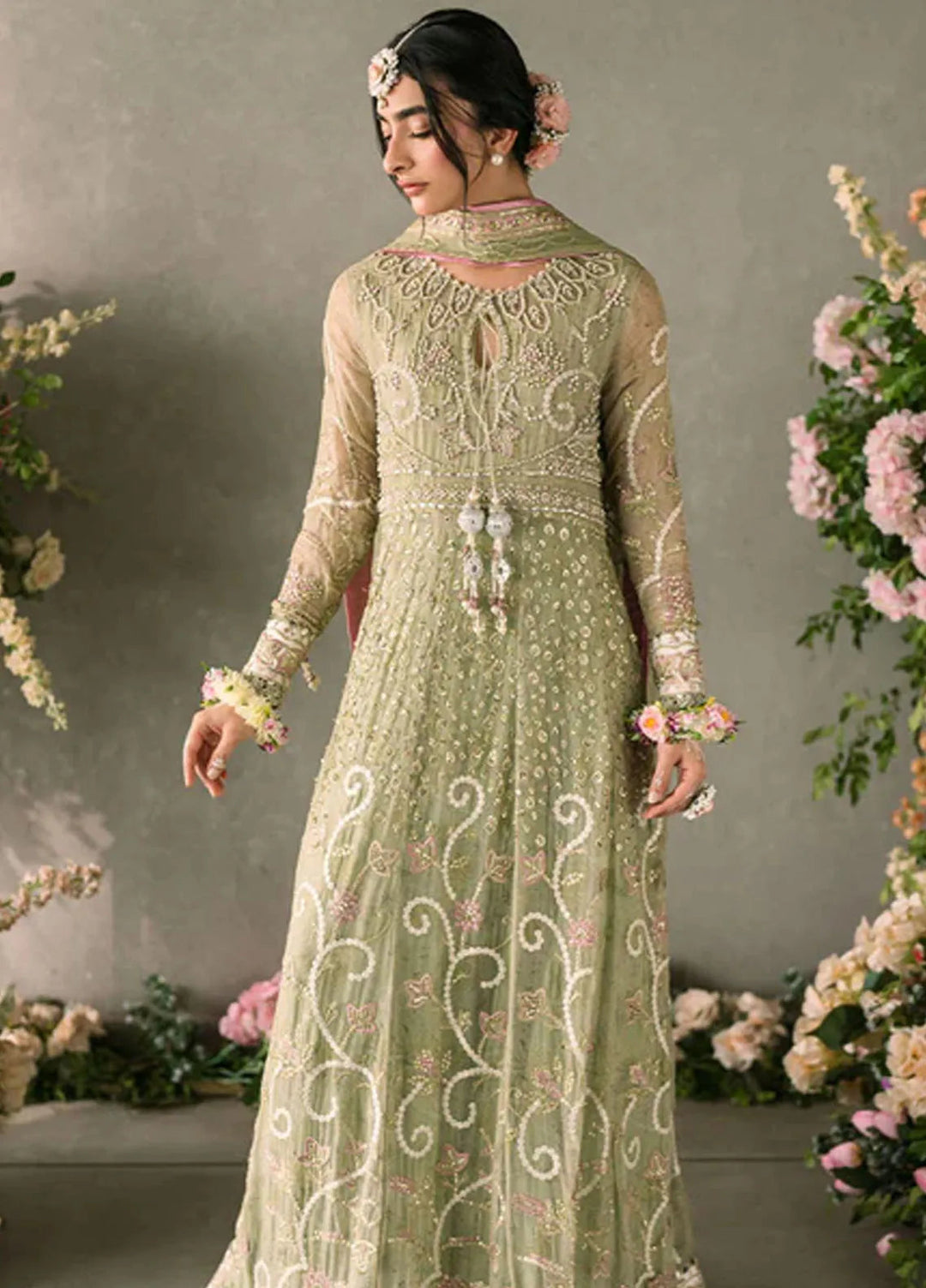 Mastani by Mushq Embroidered Chiffon Suits Unstitched 4 Piece MQ24MT MCH-10 Namar - Luxury Collection