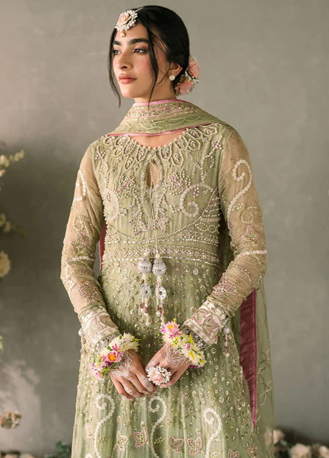 Mastani by Mushq Embroidered Chiffon Suits Unstitched 4 Piece MQ24MT MCH-10 Namar - Luxury Collection