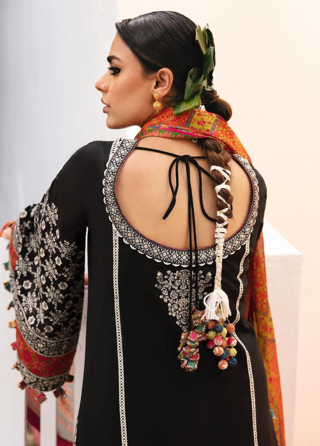 Mausam by Hussain Rehar Embroidered Lawn Suits Unstitched 3 Piece HRR23M Aandhi - Eid Collection