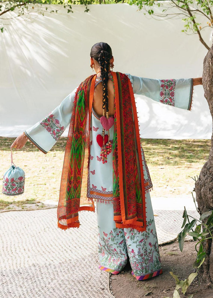 Mausam by Hussain Rehar Embroidered Lawn Suits Unstitched 3 Piece HRR23M Arsh - Eid Collection