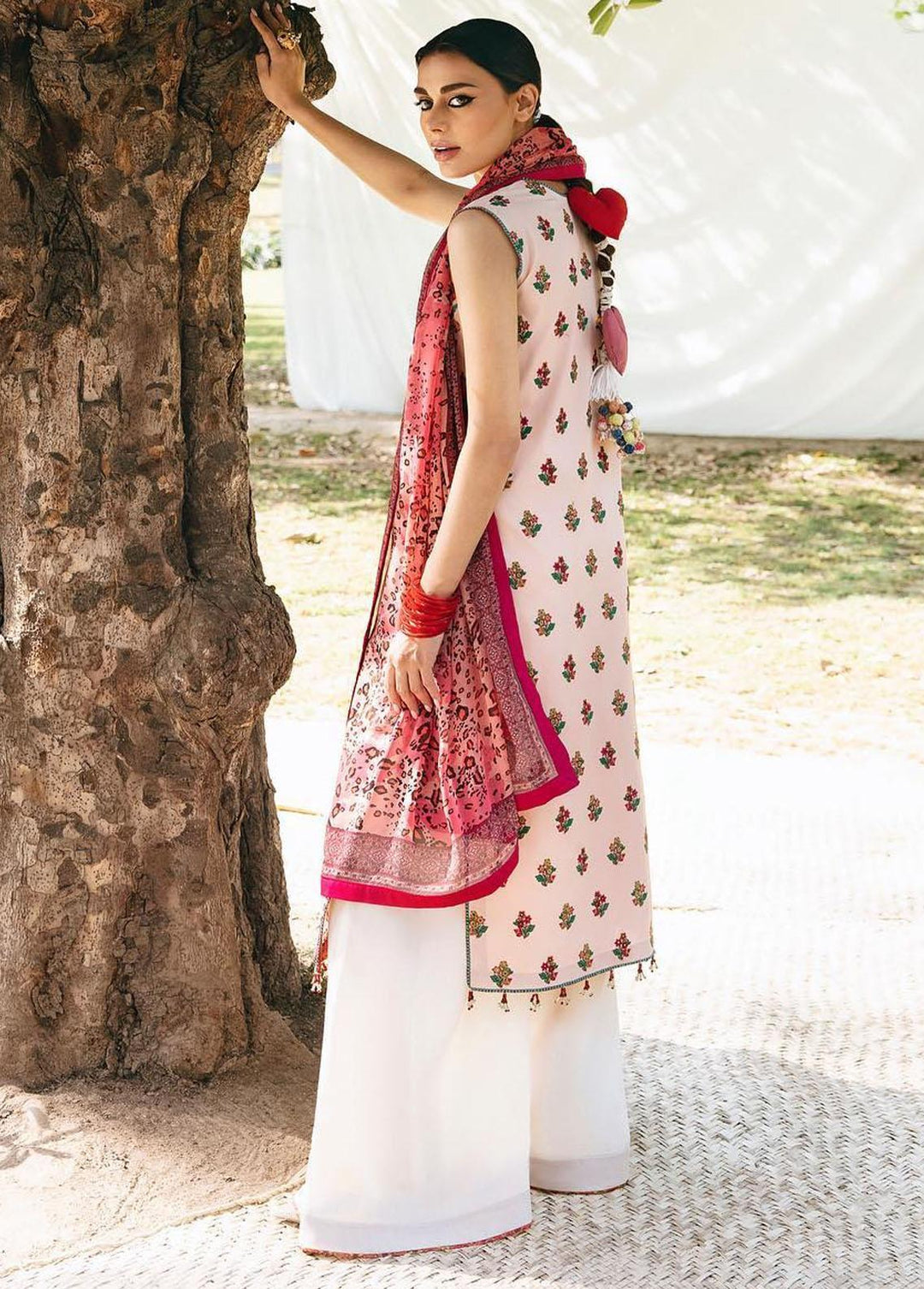 Mausam by Hussain Rehar Embroidered Lawn Suits Unstitched 3 Piece HRR23M Gaelic - Eid Collection