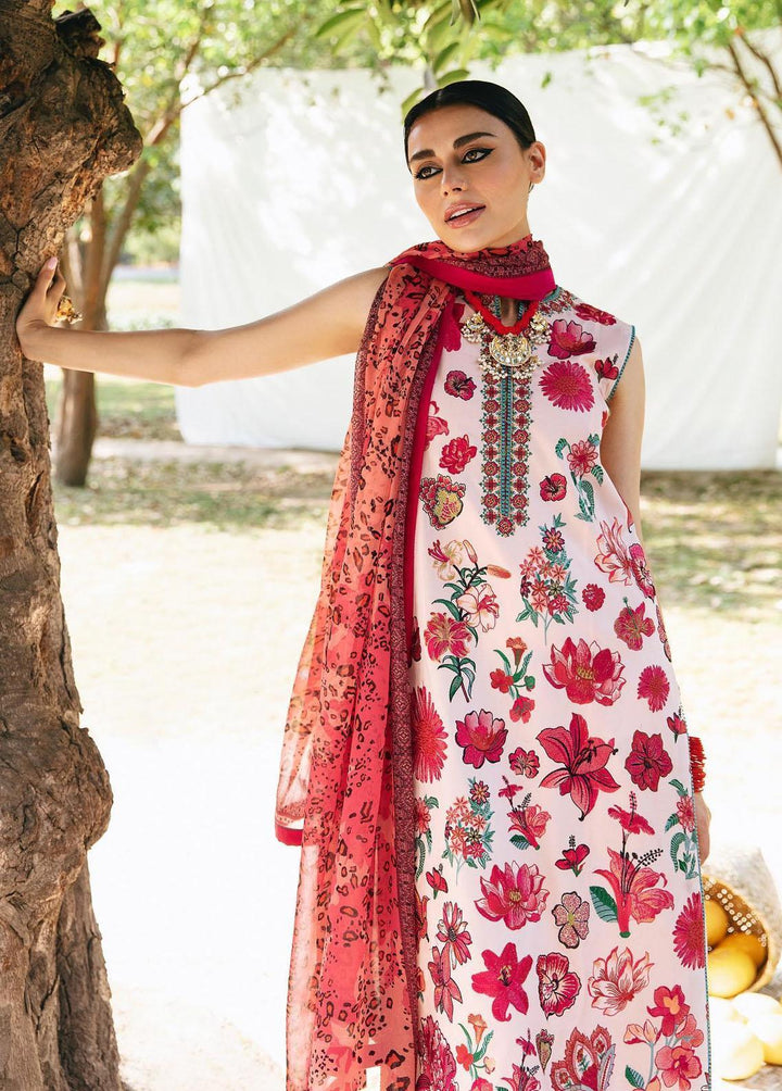 Mausam by Hussain Rehar Embroidered Lawn Suits Unstitched 3 Piece HRR23M Gaelic - Eid Collection